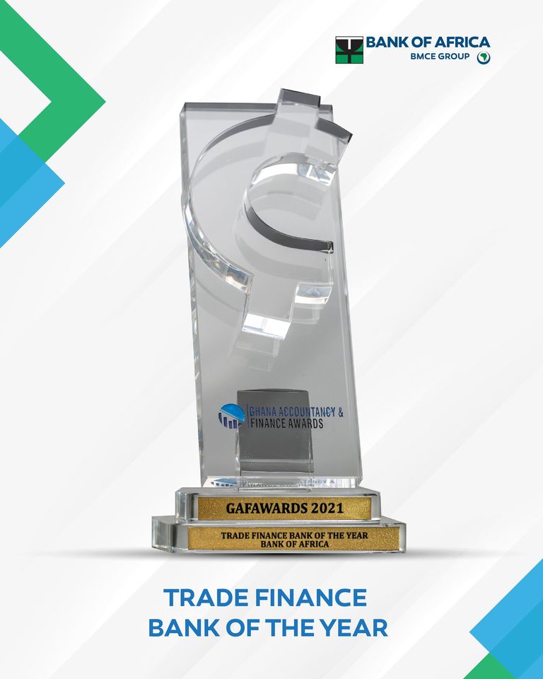 Bank of Africa Ghana awarded Trade and Finance Bank of the Year